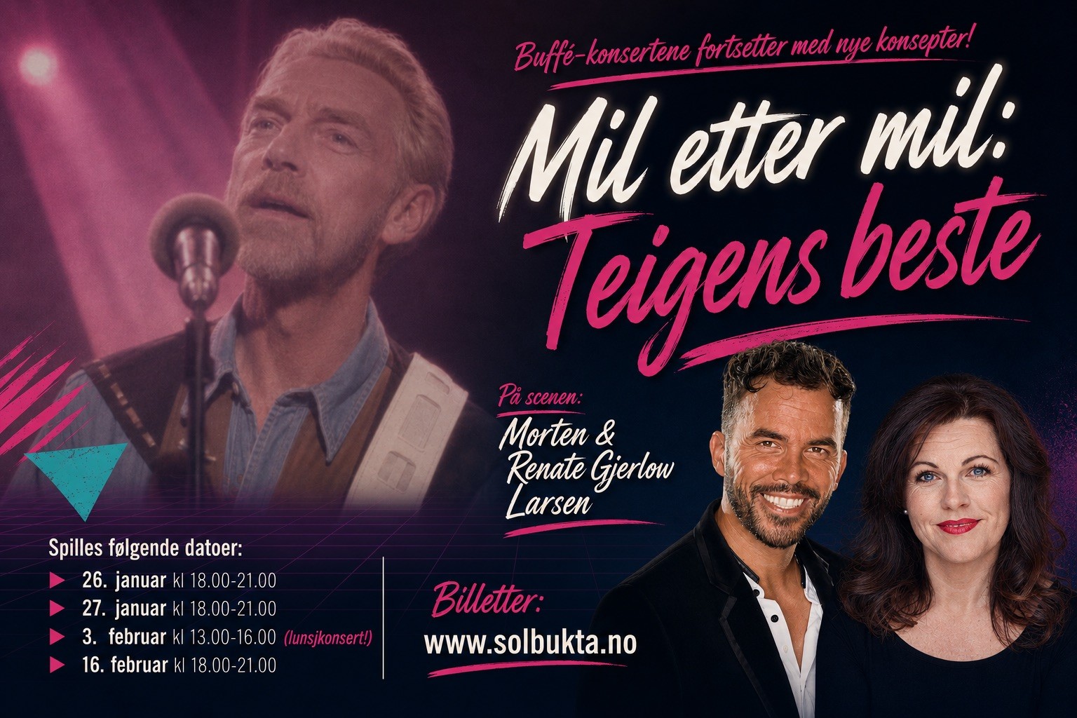 Mil etter mil teigens beste plakat AI
